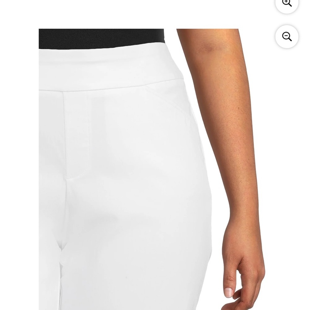 JMS Just My Size Women's Plus Pull On Millennia Bermuda Shorts 9" Inseam Size 4X - Picture 3 of 3